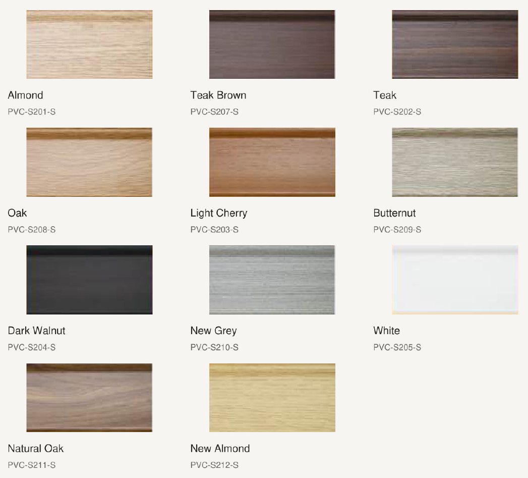 HOMM PVC Wall Skirting