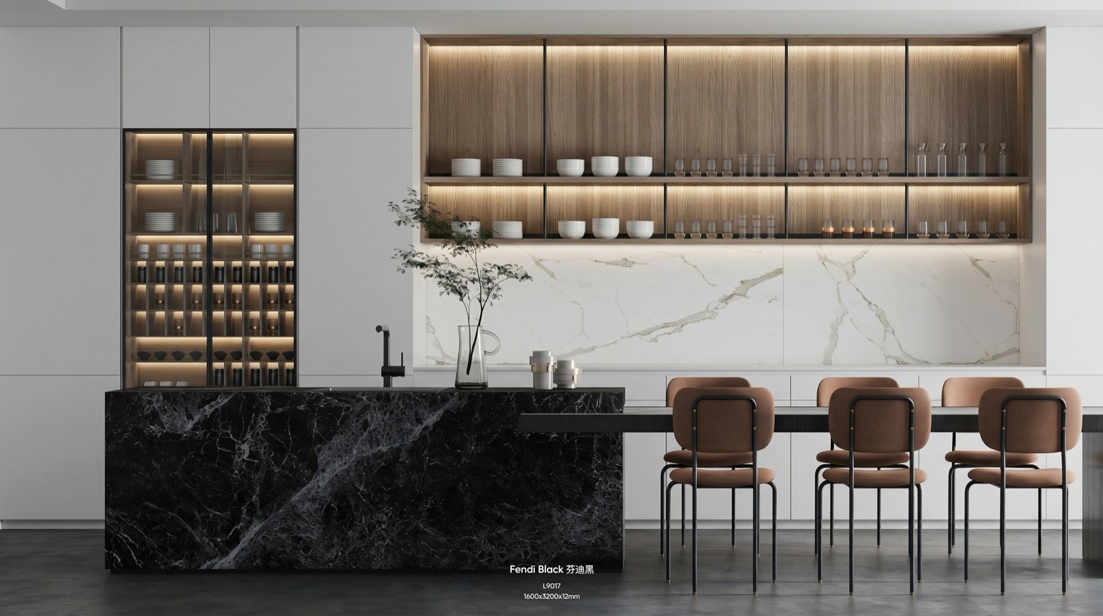 HOMM Fendi Black
